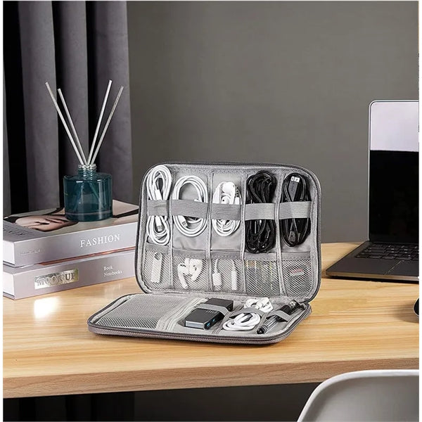 Travel Cable Pouch Electronic Organizer Bag