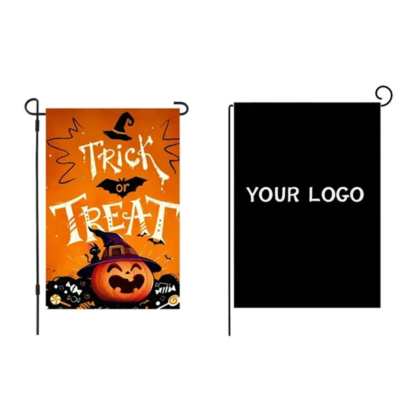 Halloween Garden Flag Trick or Treat Sign