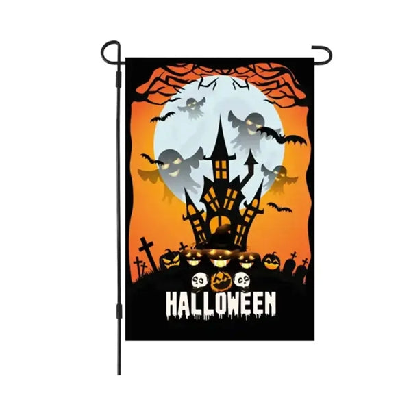 Halloween Garden Flag Trick or Treat Sign