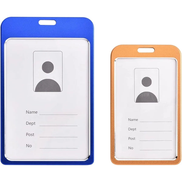 Aluminum Alloy Work MetalCertificate Card Badge Holder