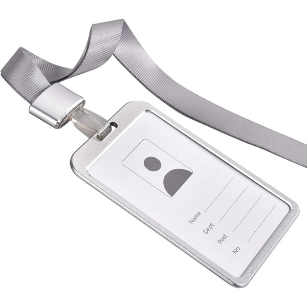 Aluminum Alloy Work MetalCertificate Card Badge Holder