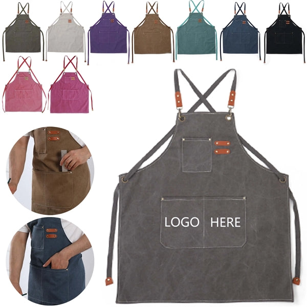 Multi-function Canvas Apron With Pockets