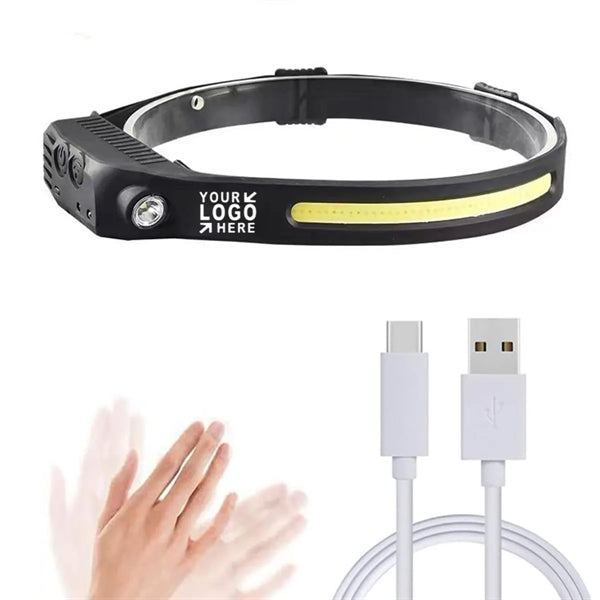 LED Headlamp USB Rechargeable