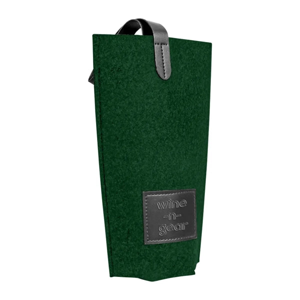 1-Bottle Felt Wine Tote