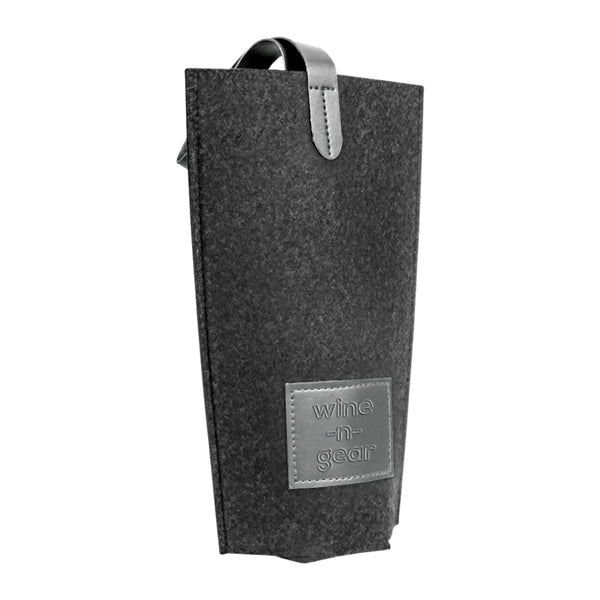 1-Bottle Felt Wine Tote