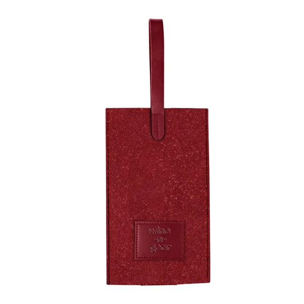 1-Bottle Felt Wine Tote