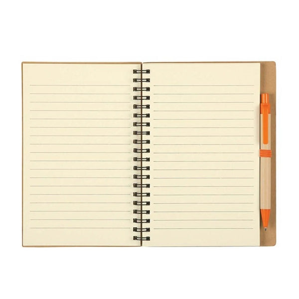 Full color Eco-Inspired Spiral Notebook & Pen