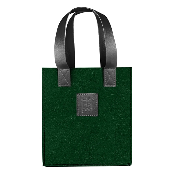 4-Bottle Felt Wine Tote
