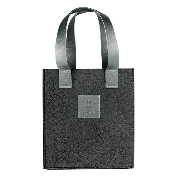 4-Bottle Felt Wine Tote