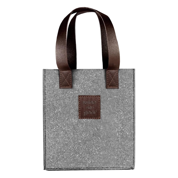 4-Bottle Felt Wine Tote