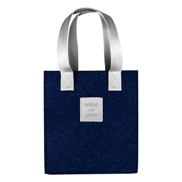 4-Bottle Felt Wine Tote