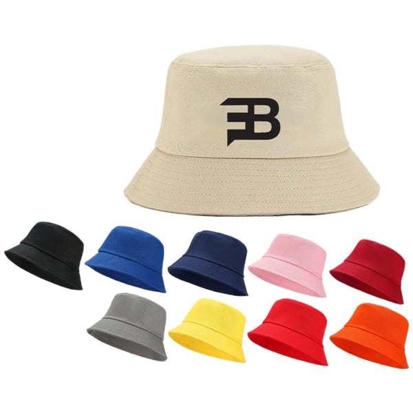 Cotton Bucket Hat Unisex Lightweight UV Protection