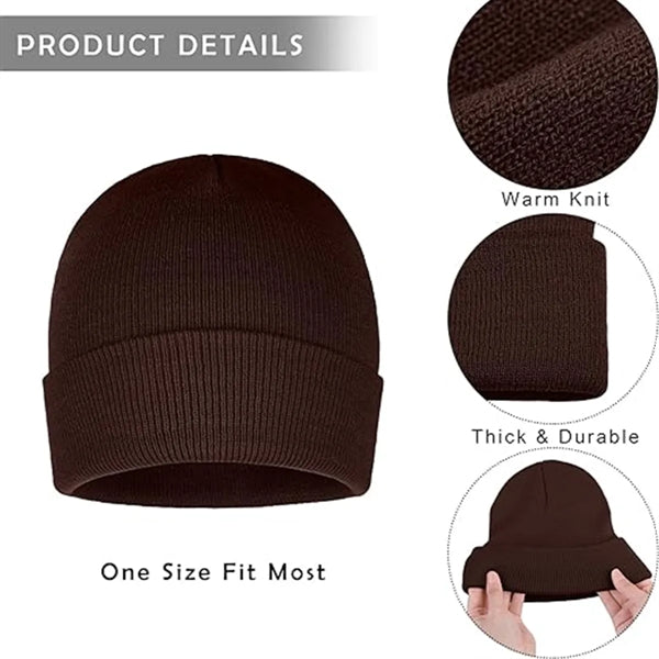 Unisex Beanie Soft Knit Hat Winter Skull Caps