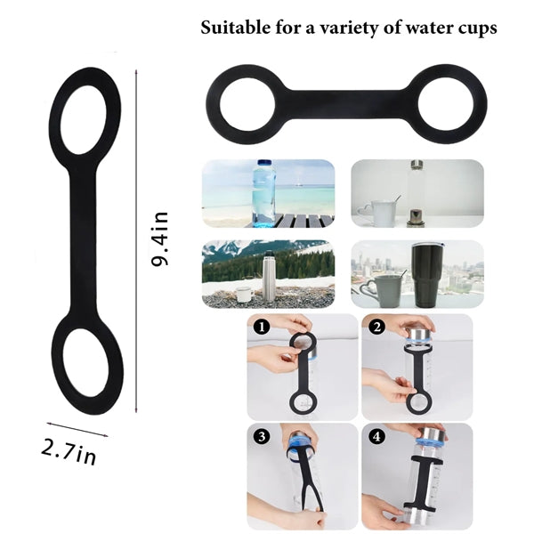 Silicone Water Bottle Carrier Grip