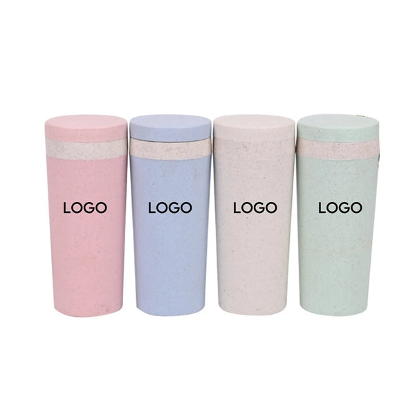 Portable Eco Friendly Wheat Straw Water Tumbler