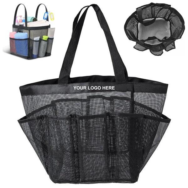 Mesh Shower Caddy Tote Bag