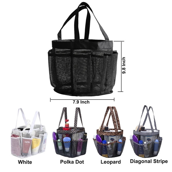 Mesh Shower Caddy Tote Bag