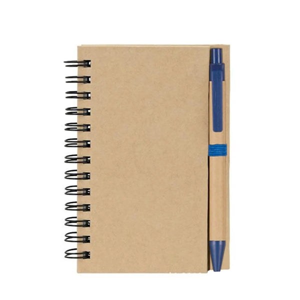Practical ECO cover journal notebook with pen