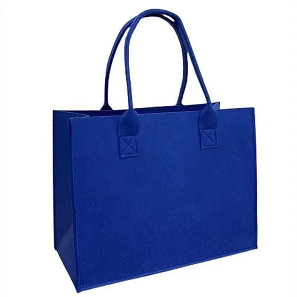 Rectangular Felt Large Portable Folding Storage Tote Bag