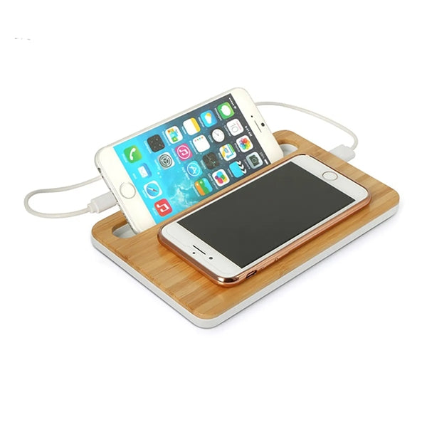 2 in 1 Desktop 10W Wireless Charger Phone Stand Holder