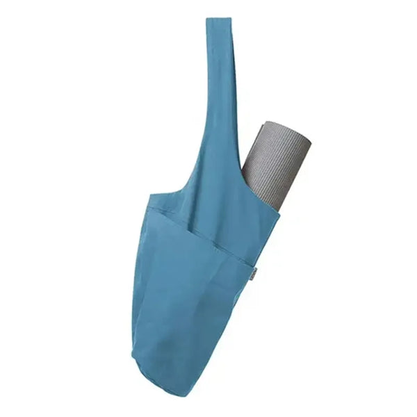 Portable Sports Gym Fitness Canvas Yoga Mat Shouler Bag