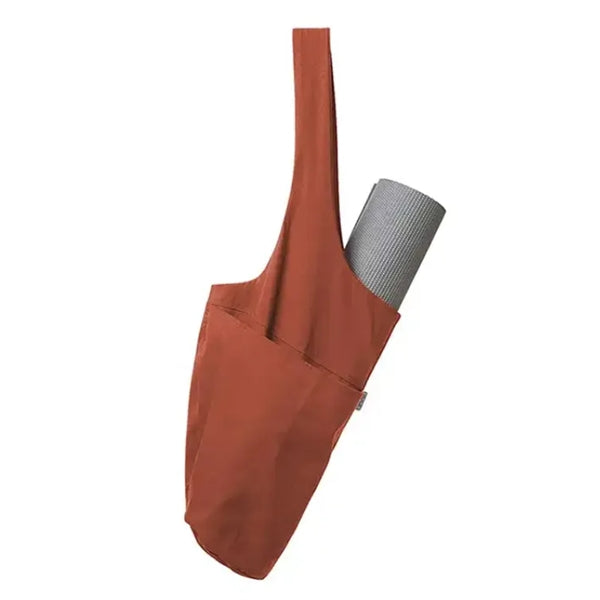 Portable Sports Gym Fitness Canvas Yoga Mat Shouler Bag
