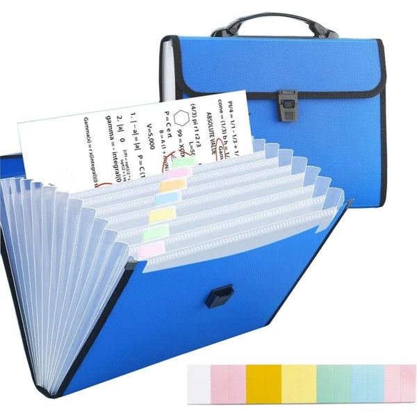 Expanding File Folder Organizer 13 Pockets Accordion