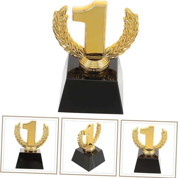 Resin Trophy With Crystal Base