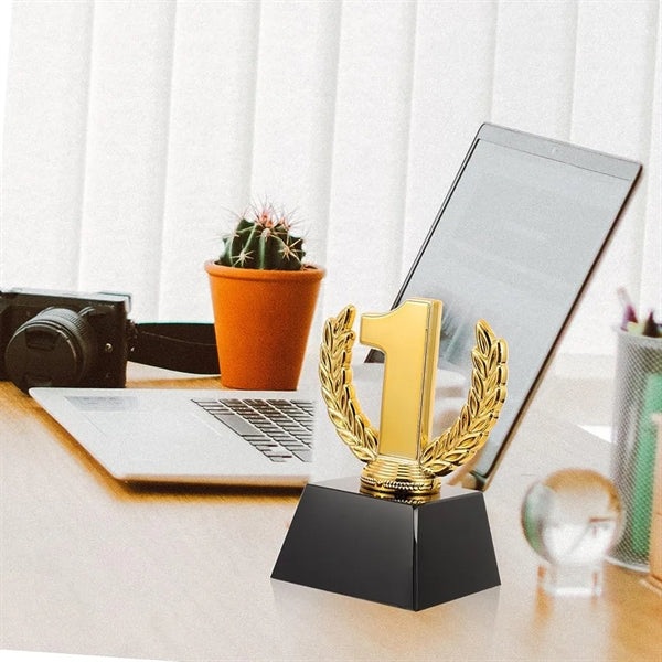 Resin Trophy With Crystal Base