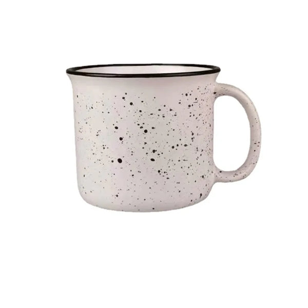 15 Oz Drinkware Ceramic Mug Camper Campfire Cup