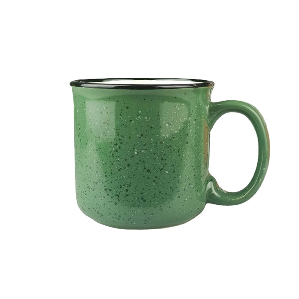 15 Oz Drinkware Ceramic Mug Camper Campfire Cup