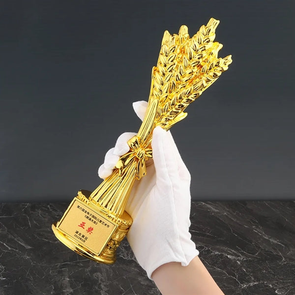 Gold Resin Award Trophy