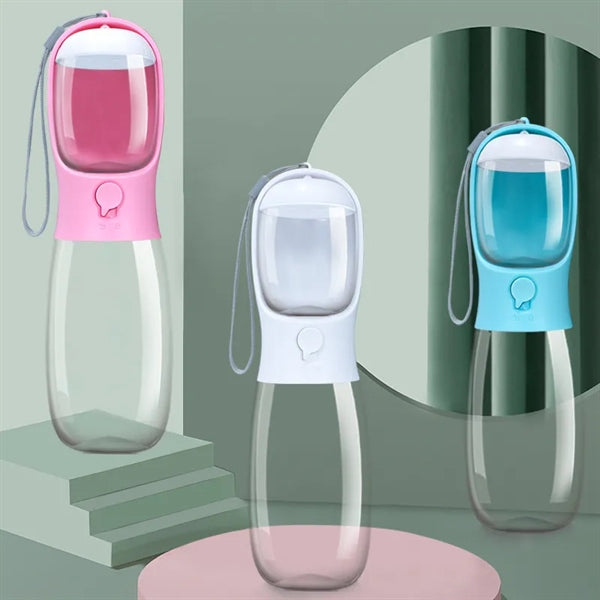 2 in 1 Mufti-function Dog Water Bottle