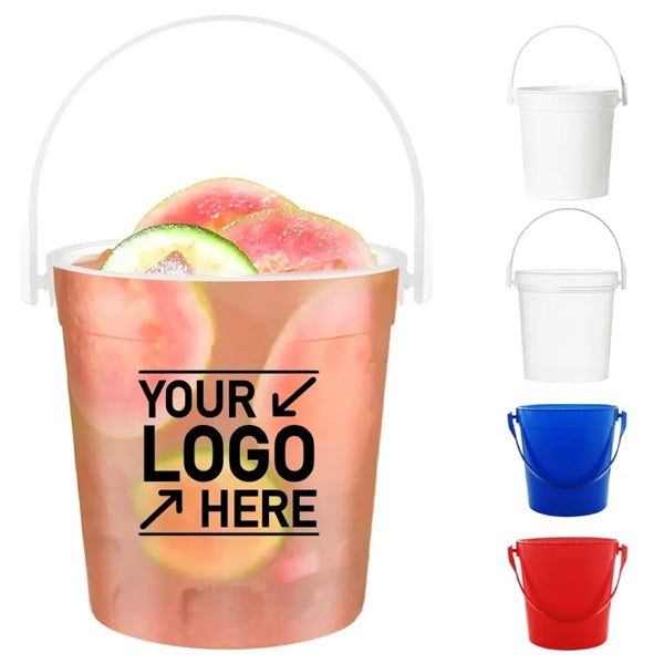 32 OZ. Party Pail Drink Bucket With Handle