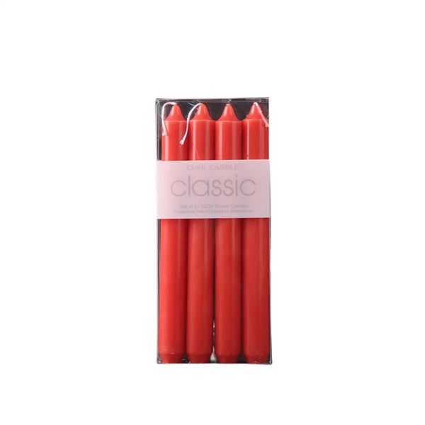 Unscented Smokeless Taper Candle