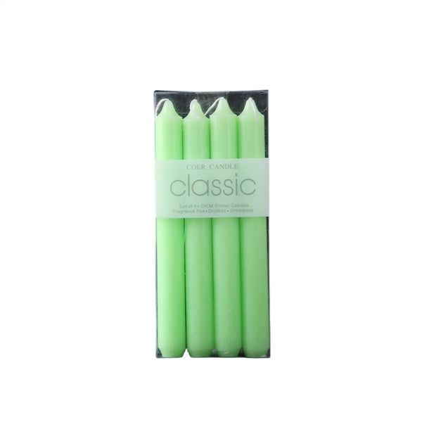 Unscented Smokeless Taper Candle
