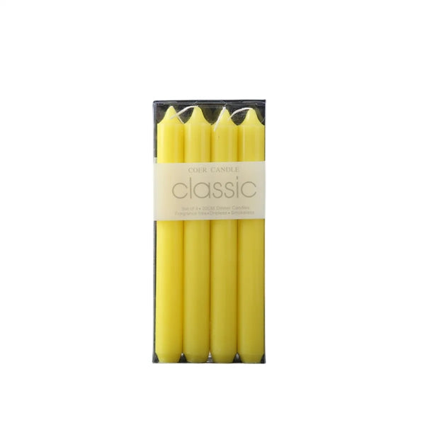 Unscented Smokeless Taper Candle