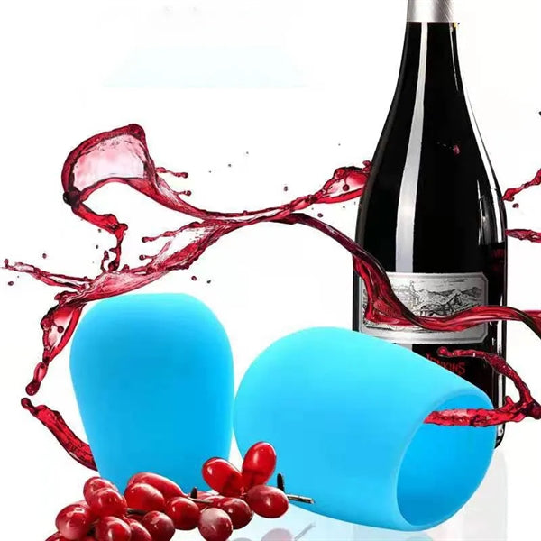 Unbreakable Silicone Wine Glasses