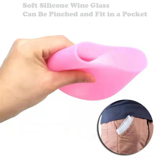 Unbreakable Silicone Wine Glasses