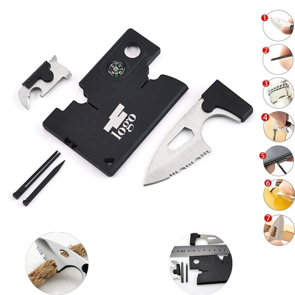10 In 1 Multi-function Tactical Credit Card Tool