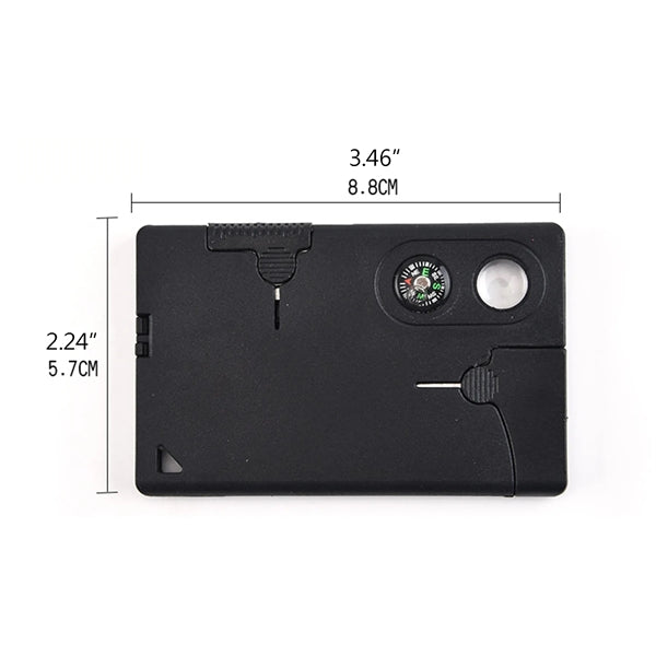 10 In 1 Multi-function Tactical Credit Card Tool