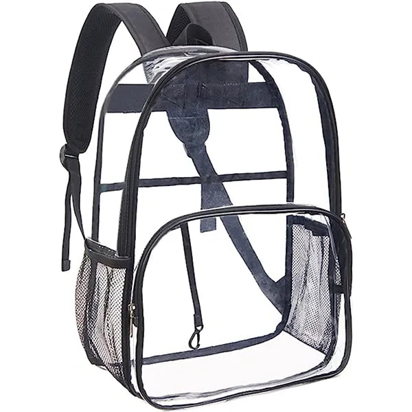 Premium Water Resistant Clear PVC Large Backpack