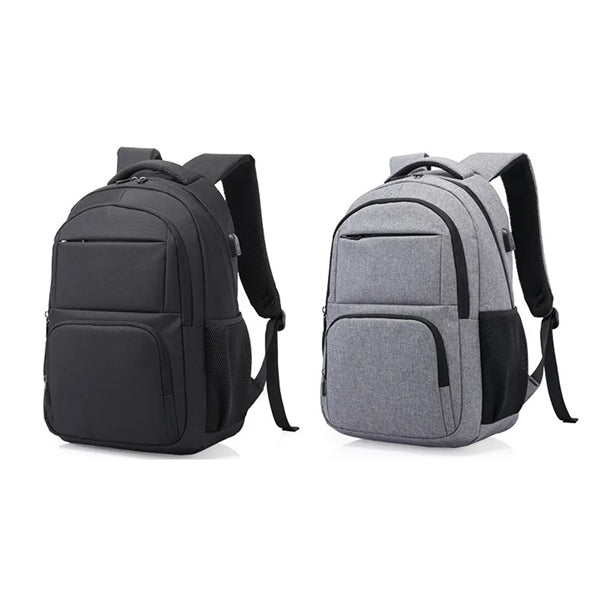 Large Business Laptop Backpack With USB Charging Port