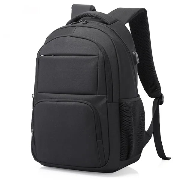 Large Business Laptop Backpack With USB Charging Port
