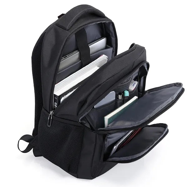 Large Business Laptop Backpack With USB Charging Port