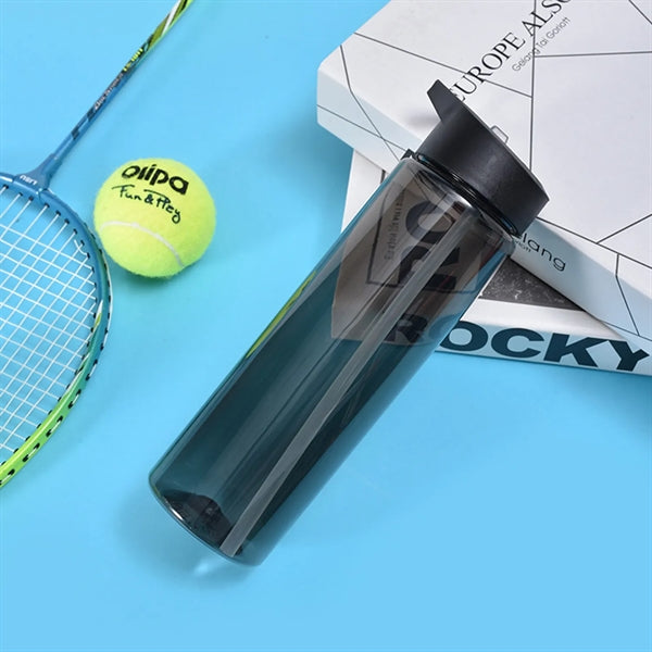 24 oz Water Bottle with Straw