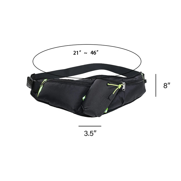 Fanny Waist Pack w/ 2 Zipper