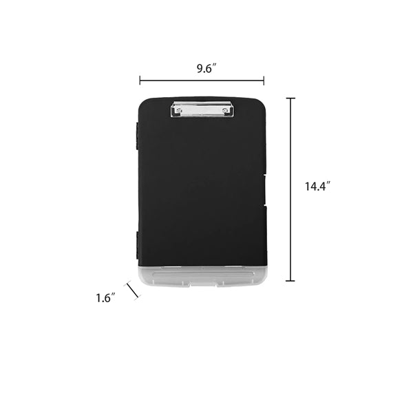 2in1 Aluminum Storage PP Clipboard