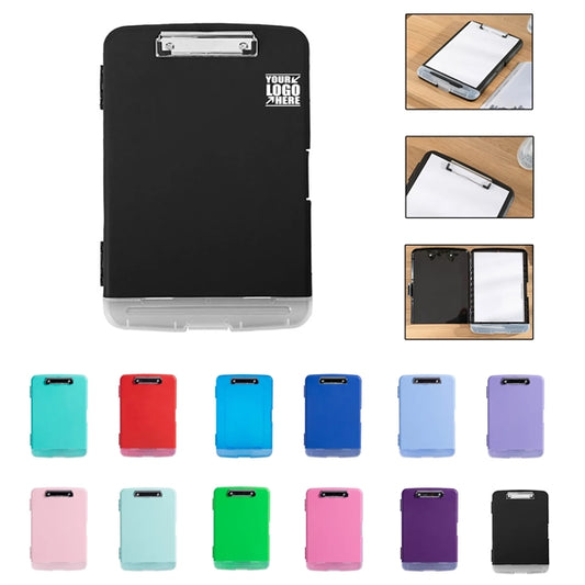 2in1 Aluminum Storage PP Clipboard