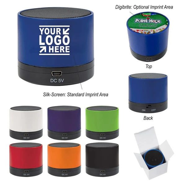 Wireless Mini Cylinder Speaker